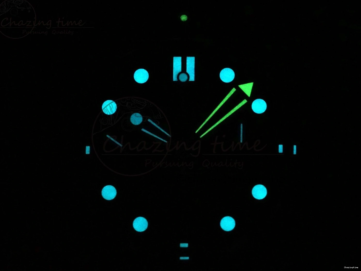 0111 Seamaster 300m Chrono SS YG OMF 1:1 Best Edition Blue Dial on SS YG Bracelet A Popular 7685